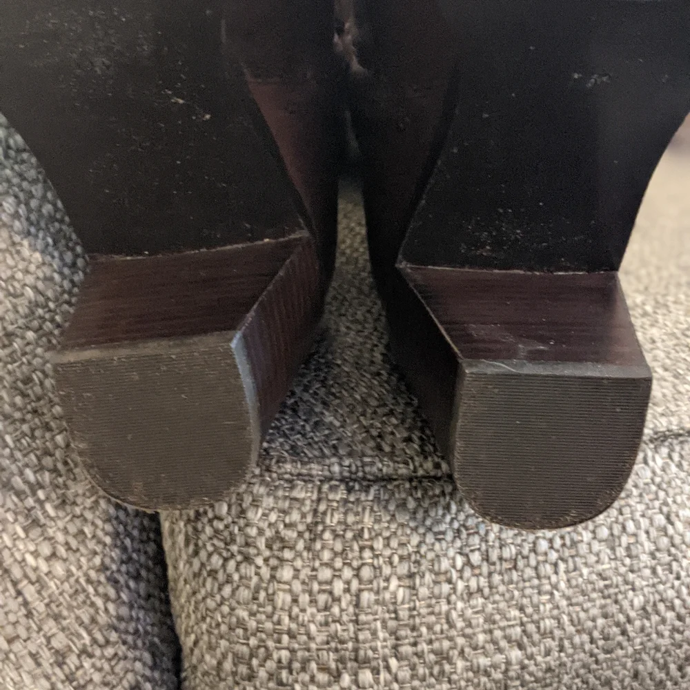 Elegant Brown Knee-High Women's Boots - Picture 7 of 16